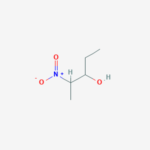 molecular formula C5H11NO3 B019294 2-Nitro-3-pentanol CAS No. 20575-40-0