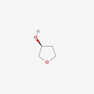 molecular formula C4H8O2 B019299 (S)-(+)-3-Hydroxytetrahydrofuran CAS No. 86087-23-2