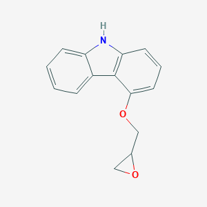 molecular formula C15H13NO2 B193025 4-(oxiran-2-ylmethoxy)-9H-carbazole CAS No. 51997-51-4