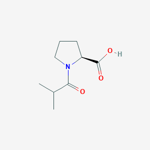 molecular formula C9H15NO3 B193035 异丁酰脯氨酸 CAS No. 23500-15-4