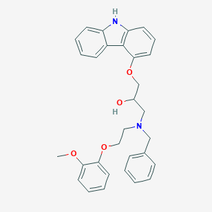 molecular formula C31H32N2O4 B193056 N-Benzylcarvedilol CAS No. 72955-94-3