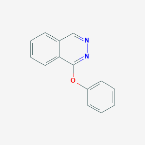 molecular formula C14H10N2O B019307 1-Phenoxyphthalazine CAS No. 100537-30-2