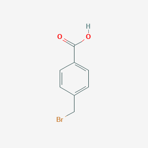 molecular formula C8H7BrO2 B193081 4-(溴甲基)苯甲酸 CAS No. 6232-88-8