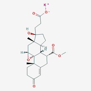 molecular formula C24H31O7K B193082 Eplerenone Hydroxyacid Potassium Salt CAS No. 95716-98-6