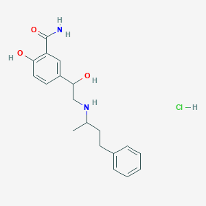 molecular formula C19H25ClN2O3 B193104 Labetalol Hydrochloride CAS No. 32780-64-6