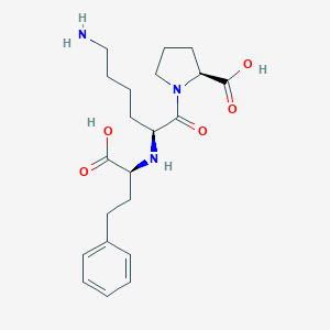molecular formula C21H31N3O5 B193118 Lisinopril CAS No. 76547-98-3