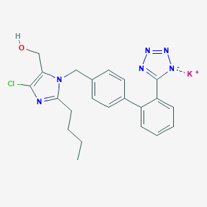 molecular formula C22H22ClN6OK B193129 Cozaar CAS No. 124750-99-8