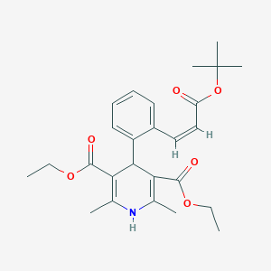 molecular formula C26H33NO6 B193137 cis Lacidipine CAS No. 103890-79-5