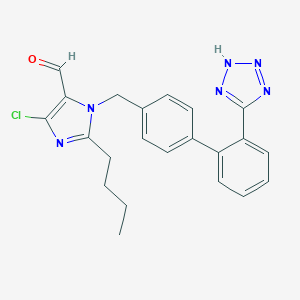 molecular formula C22H21ClN6O B193158 Losartan Carboxaldehyde CAS No. 114798-36-6