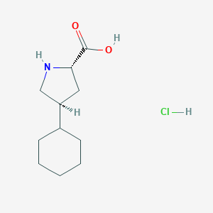 molecular formula C11H20ClNO2 B193167 H-Chpro-OH.HCl CAS No. 90657-55-9