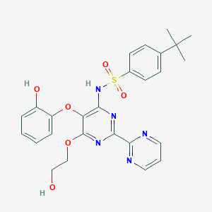 molecular formula C26H27N5O6S B193190 Desmethyl Bosentan CAS No. 253688-61-8