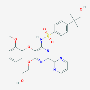 molecular formula C27H29N5O7S B193192 Hydroxy Bosentan CAS No. 253688-60-7