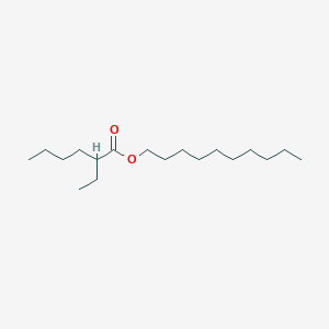 molecular formula C18H36O2 B019322 Decyl 2-ethylhexanoate CAS No. 93777-46-9