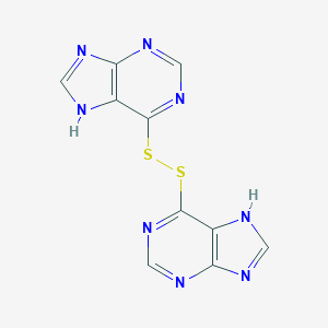 molecular formula C10H6N8S2 B193226 Mercaptopurine disulfide CAS No. 49808-20-0