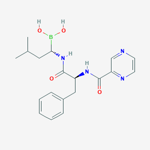 molecular formula C19H25BN4O4 B193255 (1S,2S)-Bortezomib CAS No. 1132709-14-8