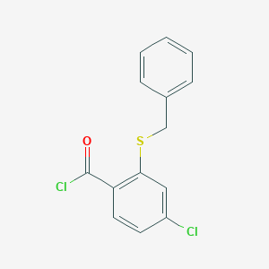 2-(Benzylthio)-4-chlorobenzoic Acid Chloride