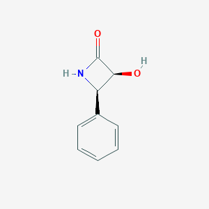 molecular formula C9H9NO2 B193270 (3S,4R)-3-Hydroxy-4-phenylazetidin-2-one CAS No. 146924-92-7