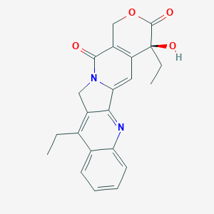 molecular formula C22H20N2O4 B193279 7-乙基喜树碱 CAS No. 78287-27-1