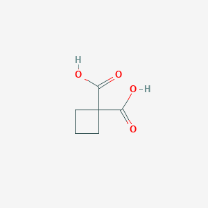 molecular formula C6H8O4 B193282 1,1-Cyclobutanedicarboxylic acid CAS No. 5445-51-2