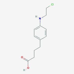 molecular formula C12H16ClNO2 B193292 Chlorambucil half mustard CAS No. 116505-53-4