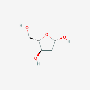 molecular formula C5H10O4 B193298 脱氧核糖 CAS No. 533-67-5