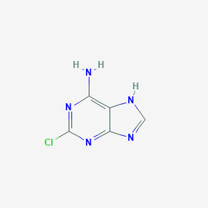 molecular formula C5H4ClN5 B193299 2-氯腺嘌呤 CAS No. 1839-18-5