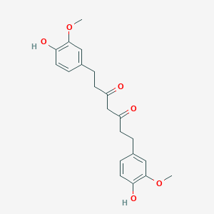 molecular formula C21H24O6 B193312 Tetrahydrocurcumin CAS No. 36062-04-1
