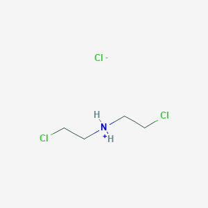 molecular formula C4H10Cl3N B193320 双(2-氯乙基)胺盐酸盐 CAS No. 821-48-7