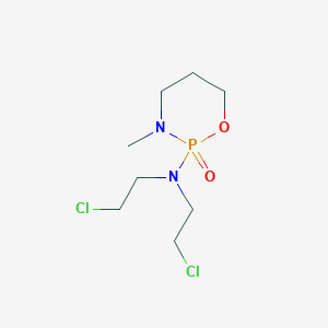 molecular formula C8H17Cl2N2O2P B193347 Tetrahydro-2-(bis(2-chloroethyl)amino)-3-methyl-2H-1,3,2-oxazaphosphorine 2-oxide CAS No. 22089-17-4