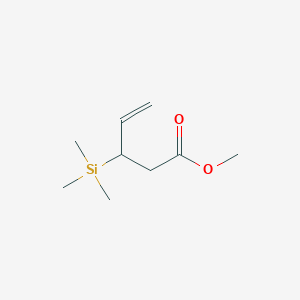 molecular formula C9H18O2Si B193374 Methyl 3-(trimethylsilyl)-4-pentenoate CAS No. 185411-12-5