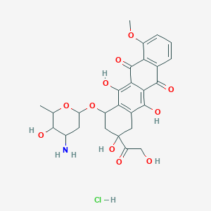 molecular formula C27H29NO11·HCl B193376 Doxorubicin Hydrochloride CAS No. 25316-40-9