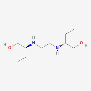 molecular formula C10H24N2O2 . 2 HCl B193379 Ethambutol, meso- CAS No. 10054-06-5