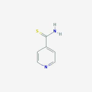 molecular formula C6H6N2S B193382 Thioisonicotinamide CAS No. 2196-13-6