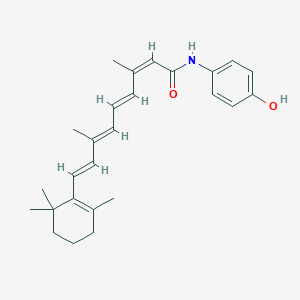molecular formula C26H33NO2 B193406 13-cis-Fenretinide CAS No. 75686-07-6