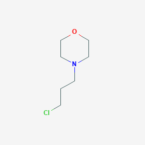 molecular formula C7H14ClNO B193441 4-(3-氯丙基)吗啉 CAS No. 7357-67-7