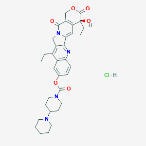 molecular formula C33H39ClN4O6 B193450 Irinotecan hydrochloride CAS No. 100286-90-6