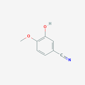 molecular formula C8H7NO2 B193458 3-Hydroxy-4-methoxybenzonitrile CAS No. 52805-46-6