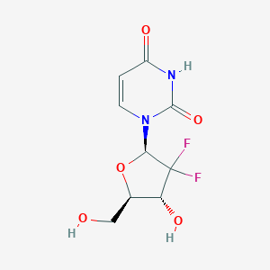 molecular formula C9H10F2N2O5 B193463 2',2'-Difluorodeoxyuridine CAS No. 114248-23-6