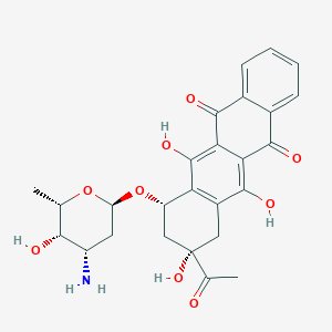 molecular formula C26H27NO9 B193468 Idarubicin CAS No. 58957-92-9