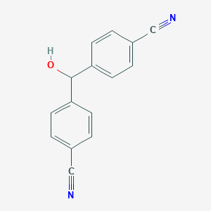 molecular formula C15H10N2O B193495 Bis(4-cyanophenyl)methanol CAS No. 134521-16-7