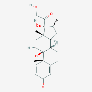 molecular formula C22H28O5 B193502 Dexamethasone 9,11-Epoxide CAS No. 24916-90-3