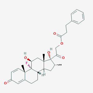 molecular formula C31H37FO6 B193504 Dexamethasone phenylpropionate CAS No. 1879-72-7