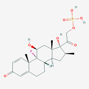 molecular formula C22H30FO8P B193506 Betamethasone phosphate CAS No. 360-63-4