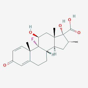 molecular formula C21H27FO5 B193509 (-)-Dexamethasone Acid CAS No. 37927-01-8