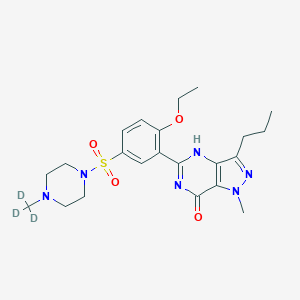 molecular formula C22H30N6O4S B019351 Descarbon Sildenafil-d3 CAS No. 1126745-90-1