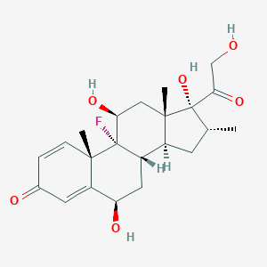molecular formula C22H29FO6 B193514 6beta-Hydroxydexamethasone CAS No. 55879-47-5