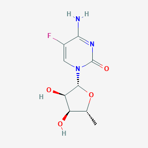 molecular formula C9H12FN3O4 B193531 5'-Deoxy-5-fluorocytidine CAS No. 66335-38-4
