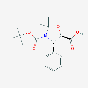 (4S,5R)-3-(tert-Butoxycarbonyl)-2,2-dimethyl-4-phenyloxazolidine-5-carboxylic acid