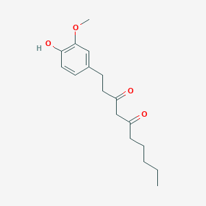 molecular formula C17H24O4 B193553 Gingerdione CAS No. 61871-71-4