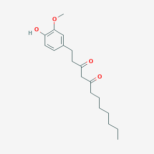 molecular formula C19H28O4 B193554 (8)-姜酮 CAS No. 77334-06-6